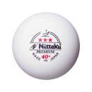 Nittaku Ball Premium 40+ *** Cell Free 3er   weiß