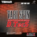 TIBHAR Belag Vari Spin D.Tec.S.  rot  1,8 mm