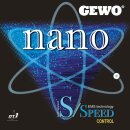 GEWO Belag Nano S/Speed Control  rot  1,8 mm