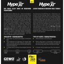 GEWO Belag Hype XT Pro 50.0  rot  2,1 mm