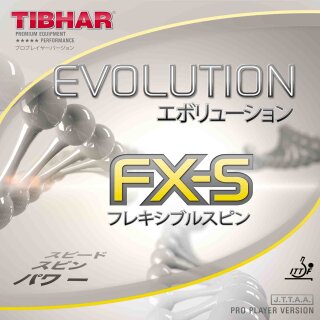 TIBHAR Belag Evolution FX-S  schwarz  2,2 mm