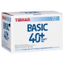 Tibhar Ball Basic 40+ SYNTT NG 72er  weiß