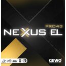 GEWO Belag Nexxus EL Pro 43  schwarz  1,9 mm