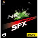 andro Belag Hexer Powergrip SFX  rot  1,9 mm