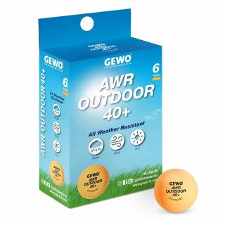 GEWO Ball AWR Outdoor 40+ 6er