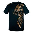 Donic T-Shirt Dragon  royal/weiß  M