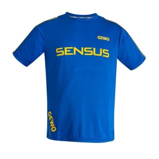 GEWO T-Shirt Sensus Azurblau/Gelb XXXL