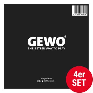 GEWO Set 4x Belagschutzfolie (selbstklebend)
